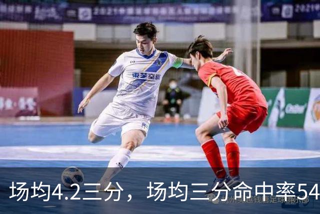 场均4.2三分，场均三分命中率54.8%，独行侠找到了一个顶级投手？